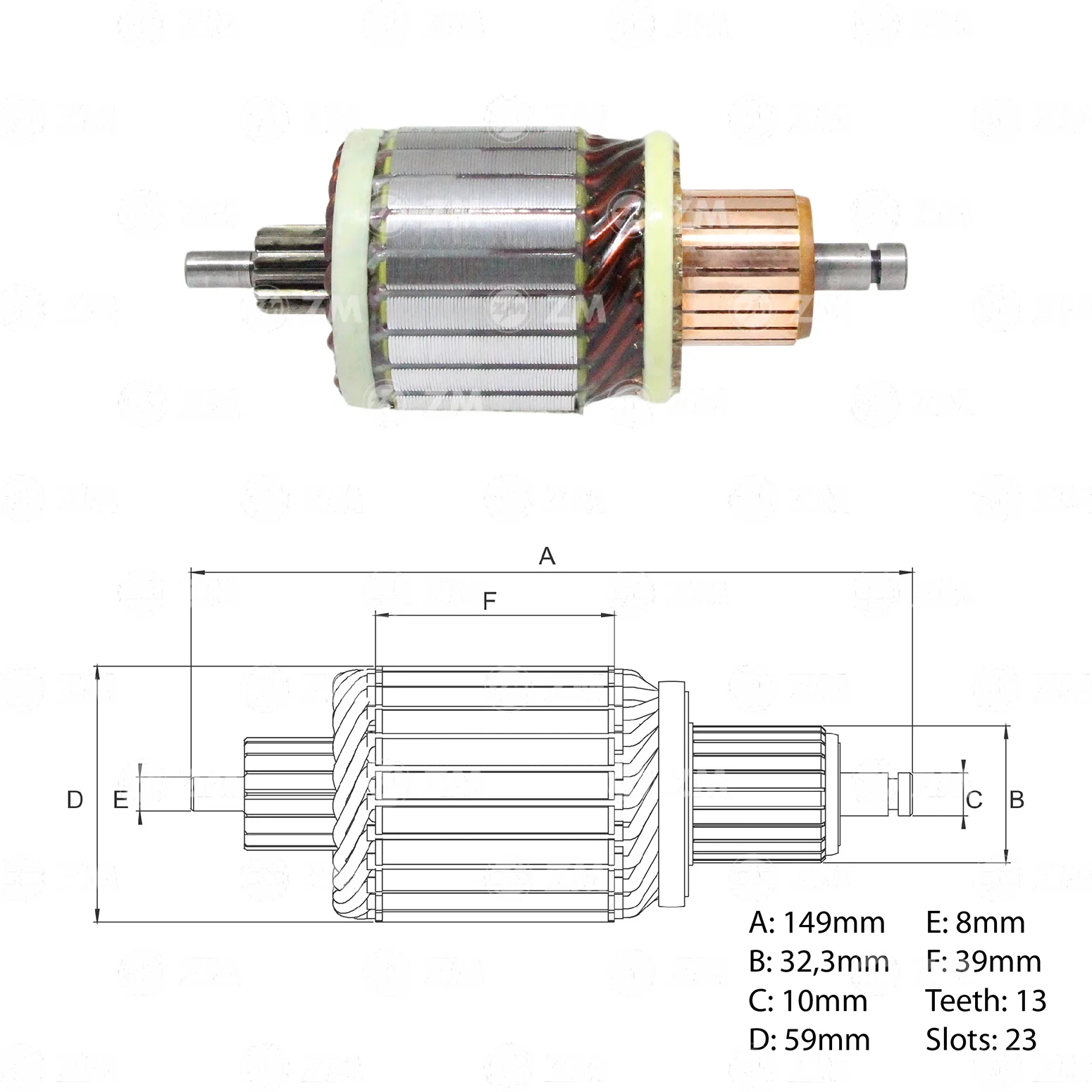 Induzido ZM 83.381.51 ZM 8338151