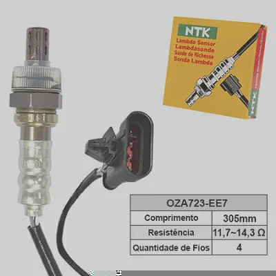 Sensor de Oxigênio NTK OZA723-EE7