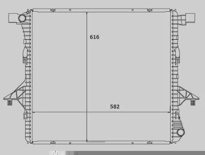 Radiador MAGNETI MARELLI RMM1119VW