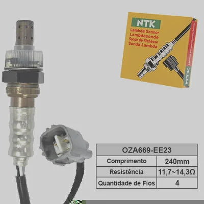 Sensor de Oxigênio NTK OZA669-EE23