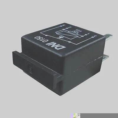 Mini Relé Auxiliar N.F. c/ Resistor 12V 4 Terminais