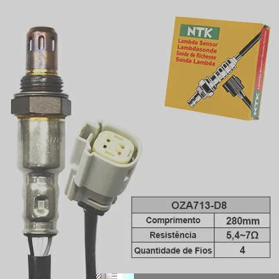 Sensor de Oxigênio NTK OZA713-D8