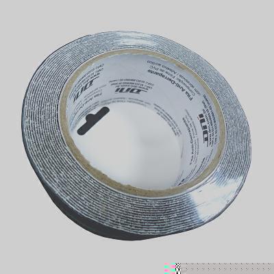 Fita Antiderrapante Preta c/ Neon Fotoluminescente 50mmx5m p/ Pisos