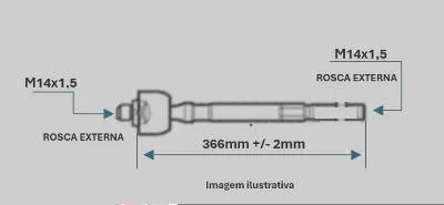 BRAÇO AXIAL DAYCO DSS4410