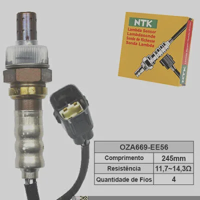 Sensor de Oxigênio NTK OZA669-EE56