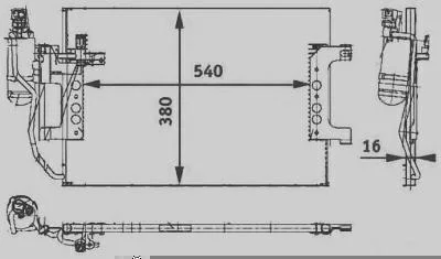 Condensador MAGNETI MARELLI 351301391MM