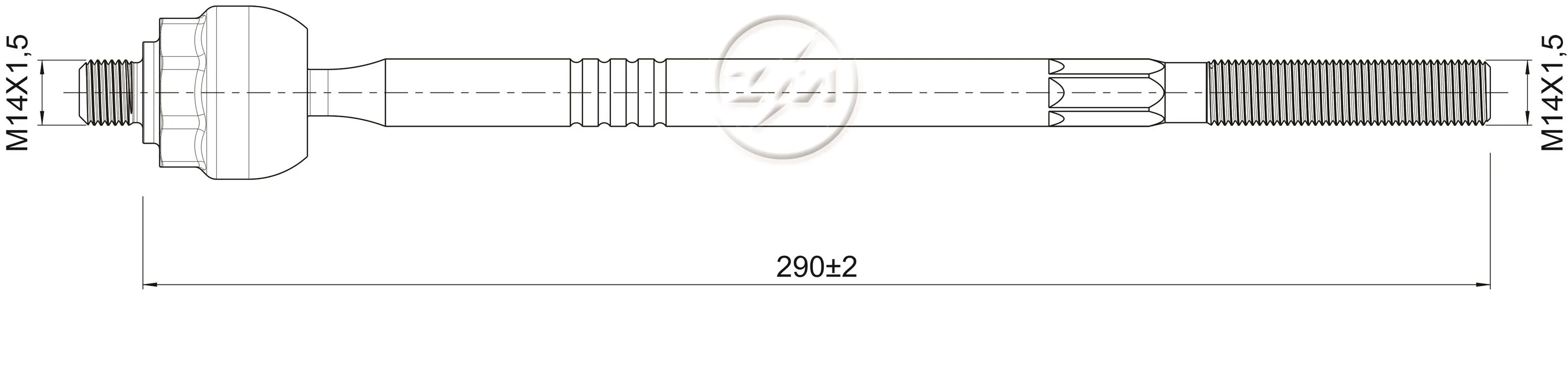 ZM 170.110.40 - Terminal Axial