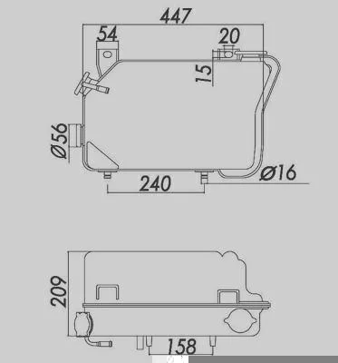 Tanque de Compensação MAGNETI MARELLI A310564MM