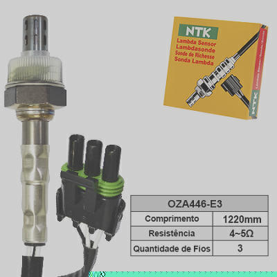 Sensor de Oxigênio NTK OZA446-E3