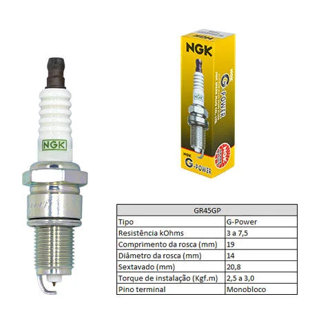 Vela de Ignição NGK GR45GP