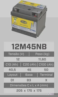 Estacionária MAGNETI MARELLI 12M45NB