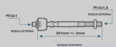 BRAÇO AXIAL DAYCO DSS1107