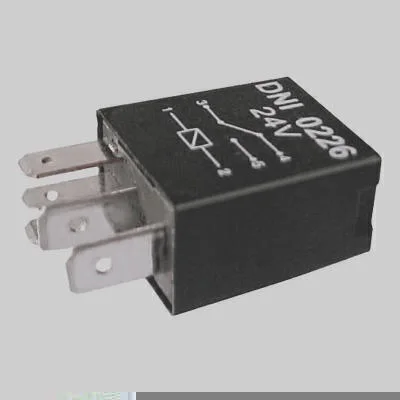 Mini Relé Auxiliar Reversor 24V DNI DNI0226