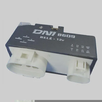 Relé Controle Ventilador Radiador VW / Audi 1H0919506 12V 12 Term. DNI DNI8609