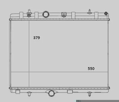 Radiador MAGNETI MARELLI RMM1364PE