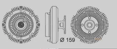 Embreagem Viscosa MAGNETI MARELLI 376757391MM