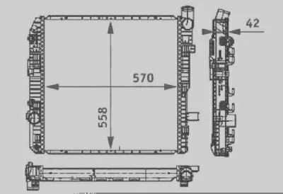 Radiador MAGNETI MARELLI RMML0826