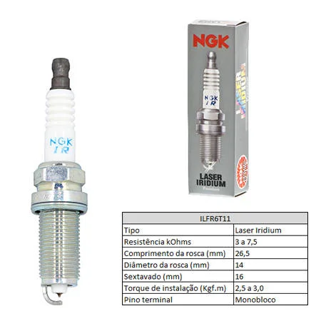 Vela de Ignição NGK ILFR6T11