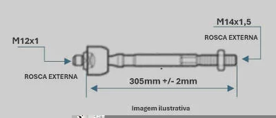 BRAÇO AXIAL DAYCO DSS3181