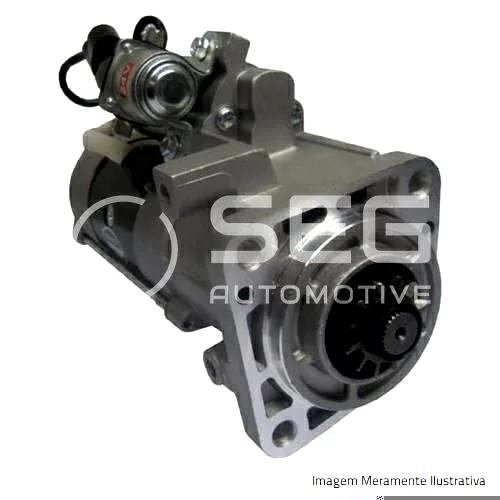 Motor de Partida, M90P, 24V, 5.5KW, CW, 12 Dentes SEG T001.001.006