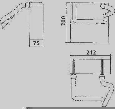 Evaporador VALEO 817550C