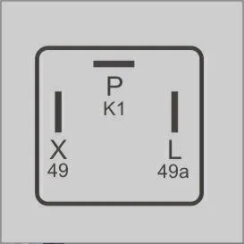 Relé Pisca 3 Term Invertidos 12V