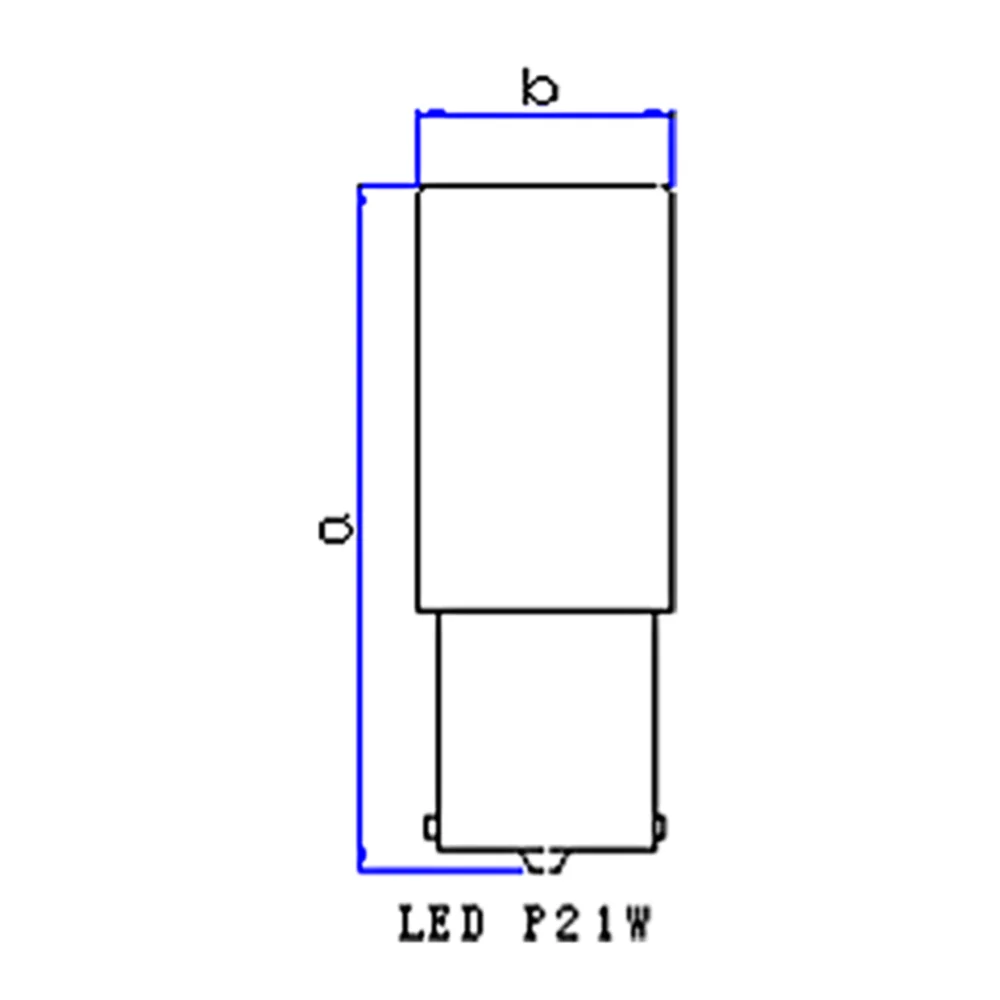 LÂMPADA 12V 4,76W BA15S