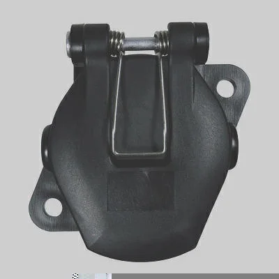 Tomada Engate Fêmea Redonda 7 Polos ABS Rastreador Polarizada Nylon