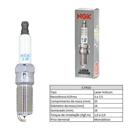 Vela de Ignição NGK ILTR5D