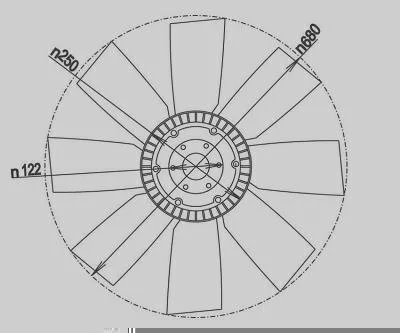 Visco-Fan MAGNETI MARELLI E4661MM
