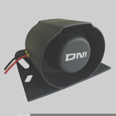 Sirene Marcha Ré Blindada Água 12-36V 107dB DNI DNI3501
