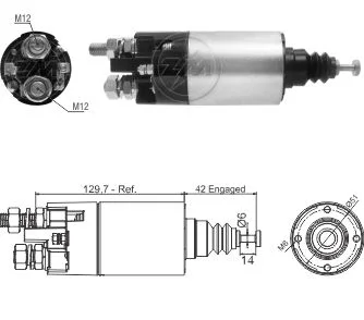 Relé de Partida ZM 1-842 ZM 1842