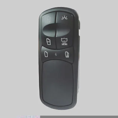 Interruptor Vidro Elétrico Trava Luz Interna 24V Comut DNI DNI2046