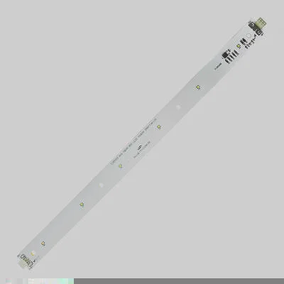 Régua 6 LEDs 55cm 24V c/ 2 Conect. KK 3 Term. Neobus Lâmp. Ônibus DNI DNIU909
