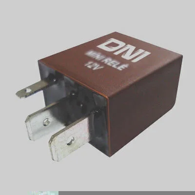Mini Relé Auxiliar c/ Resistor 12V 4 Terminais DNI DNI0123