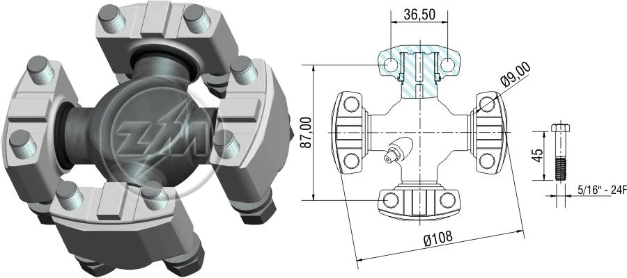 ZM 35.005.01 - Cruzeta ZM 3500501