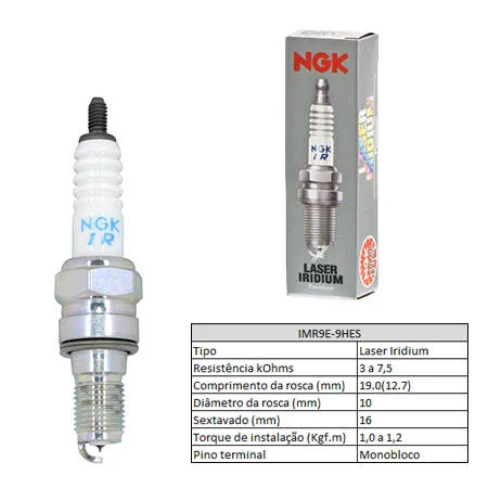Vela de Ignição NGK IMR9E-9HES