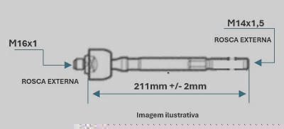 BRAÇO AXIAL DAYCO DSS4371