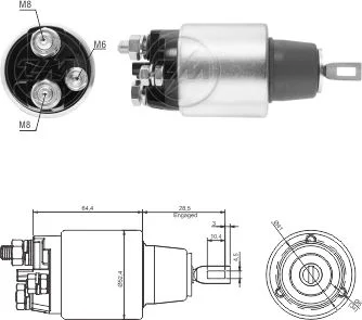 Relé de Partida ZM 9-381 ZM 9381