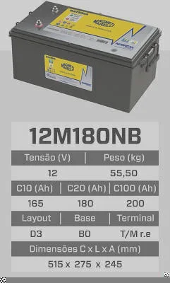 Estacionária MAGNETI MARELLI 12M180NB