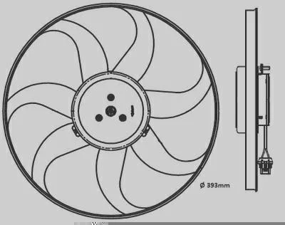 Eletroventilador MAGNETI MARELLI EMM2021AVW