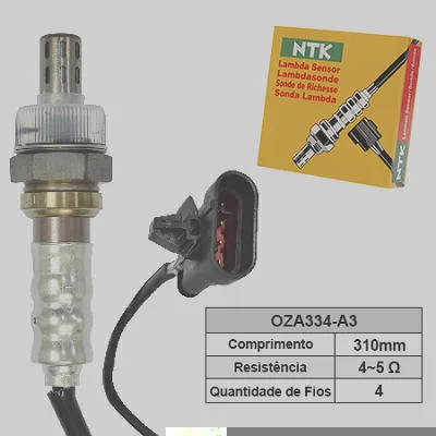 Sensor de Oxigênio NTK OZA334-A3