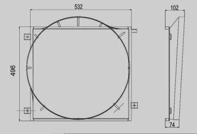 Defletor MAGNETI MARELLI G7556MM