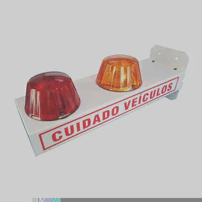 Sinalizador Garagem c/ LEDs e Bip Sonoro Bivolt 127/220V DNI DNI6973