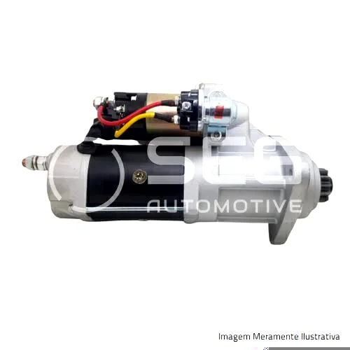 Motor de Partida, 38STR-Series, 24V, 7.0KW, CW, 12 Dentes SEG T001.000.105