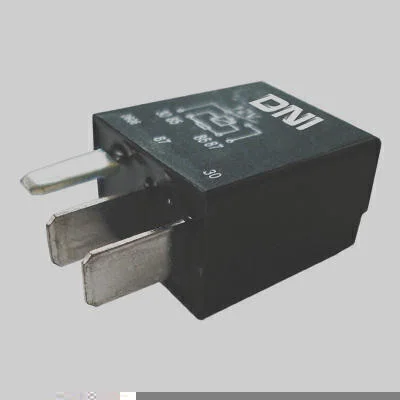 Mini Relé Auxiliar c/ Resistor 12V 4 Terminais DNI DNI0125