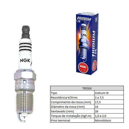Vela de Ignição NGK TR55IX