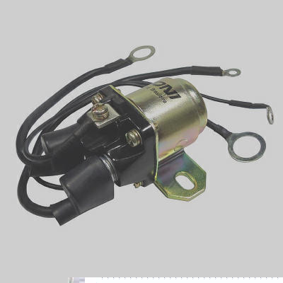 Relé Aux. Partida Negativo Isolado c/ Chicote Suporte 12V 4 Bornes DNI DNI8174