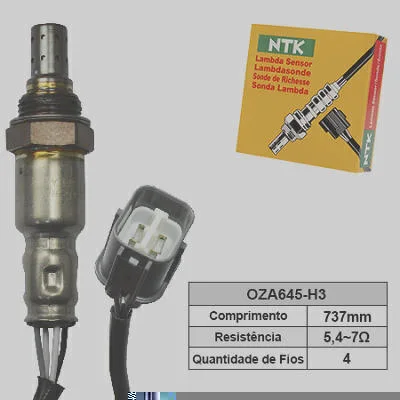 Sensor de Oxigênio NTK OZA645-H3