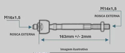 BRAÇO AXIAL DAYCO DSS2653